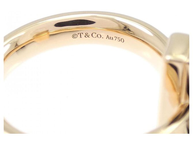 Tiffany & Co Anello Tiffany T One Band D'oro - vista 4