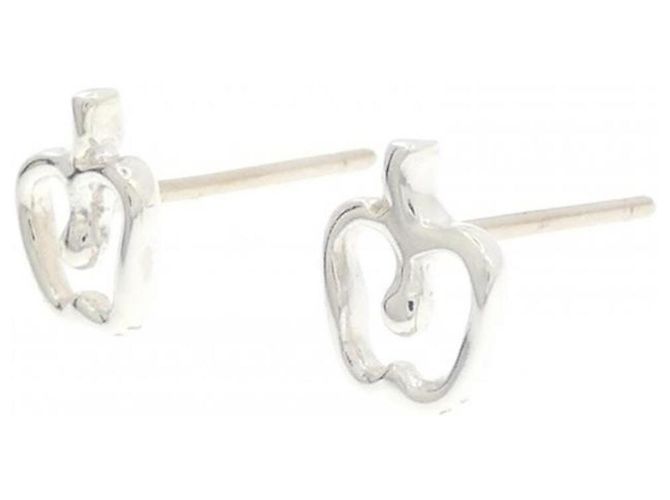Tiffany & Co Orecchini a lobo Tiffany Apple Argento - vista 2