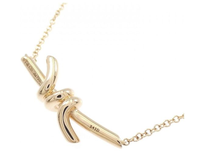 Tiffany & Co Collana Tiffany Knot Small in oro rosa D'oro - vista 4