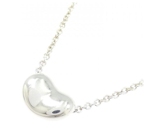 Tiffany & Co Collana Bean Tiffany Argento - vista 3