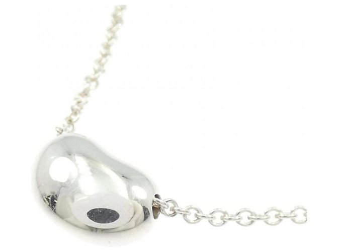 Tiffany & Co Collana Bean Tiffany Argento - vista 4