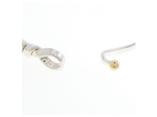 Tiffany & Co Bracciale Tiffany Hook & Eye Argento D'oro - vista 3