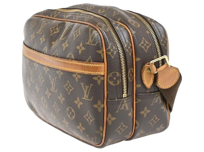 Louis Vuitton Reporter Monogram PM Marrone - vista 3