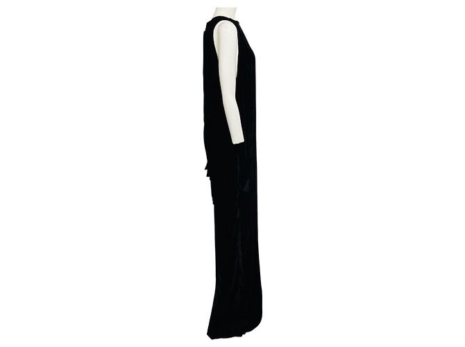 Mono fluido de terciopelo Rick Owens Black Luxor Collection Negro - vista 2