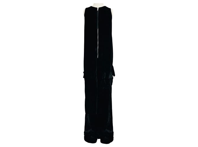 Mono fluido de terciopelo Rick Owens Black Luxor Collection Negro - vista 3