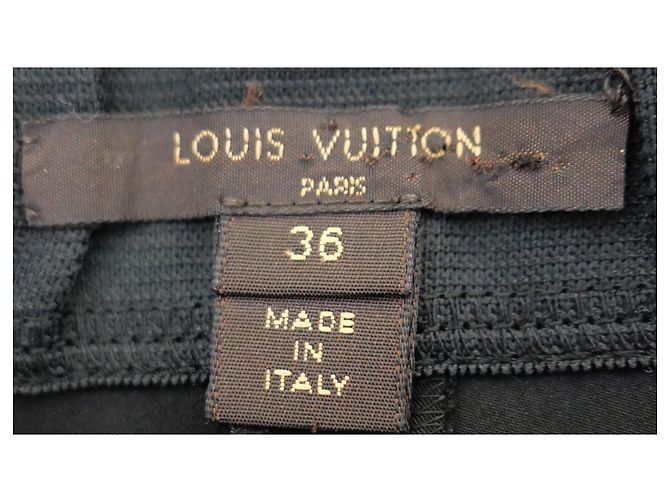 Louis Vuitton Panelled Trousers Nicolas Ghesquière Pre-Fall 2016 Black - view 8