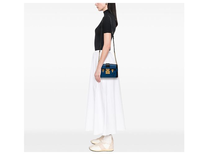 Bolso Louis Vuitton Epi Trunk Clutch Crossbody Negro - vista 6