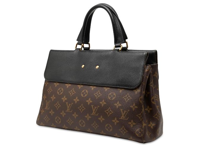Borsa Satchel Louis Vuitton Monogram Venus Marrone - vista 2