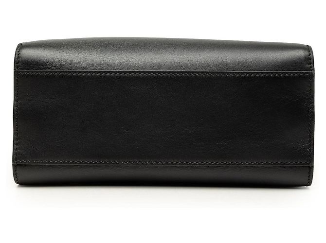 Borsa a Mano Satchel Gucci Mini Nappa Bamboo Web Nymphaea Nera Nero - vista 3