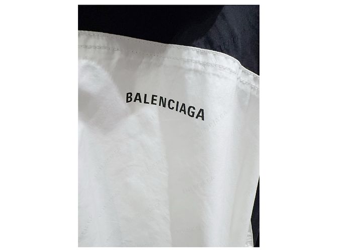 Balenciaga Windjacke Schwarz Polyamid Größe 44 Mehrfarben - Ansicht 2
