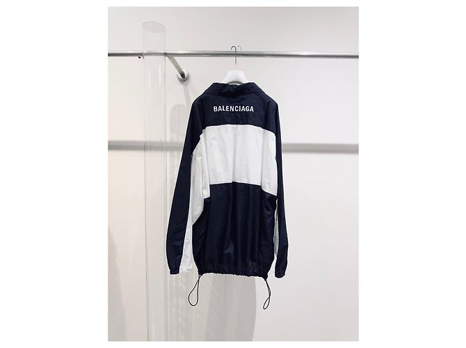 Balenciaga Windjacke Schwarz Polyamid Größe 44 Mehrfarben - Ansicht 4