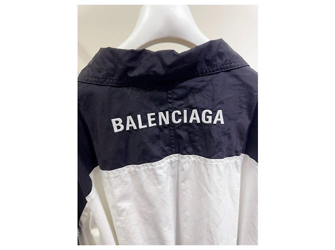 Balenciaga Windjacke Schwarz Polyamid Größe 44 Mehrfarben - Ansicht 5