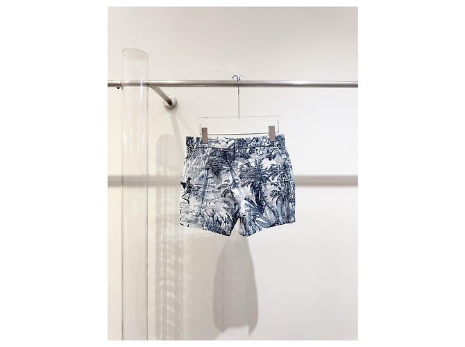 Pantalones Dior con Estampado de Mármol Algodón F34 Multicolor - vista 2
