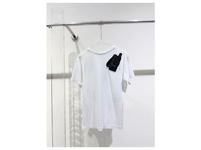 Top Louis Vuitton de algodón blanco Multicolor - vista 3
