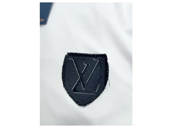 Top Louis Vuitton de algodón blanco Multicolor - vista 5