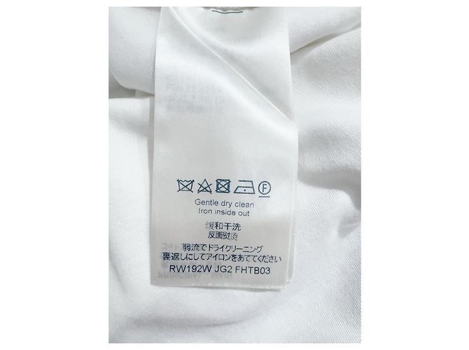 Top Louis Vuitton de algodón blanco Multicolor - vista 6