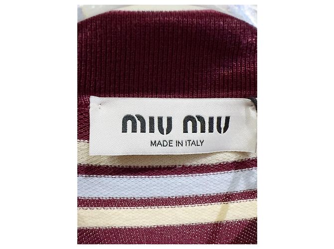 Polo Miu Miu de algodón Multicolor - vista 2