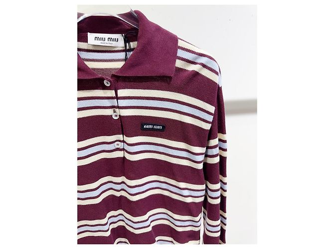 Polo Miu Miu de algodón Multicolor - vista 3