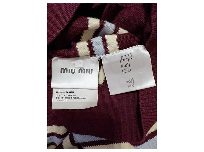 Polo Miu Miu de algodón Multicolor - vista 5