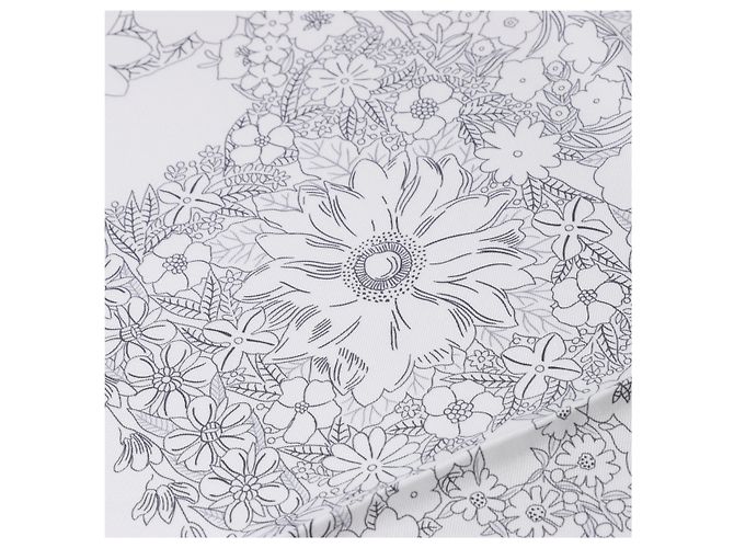 Hermès Carré 90 "Brides de Gala en Fleurs" Seidentuch in Braun - Ansicht 12