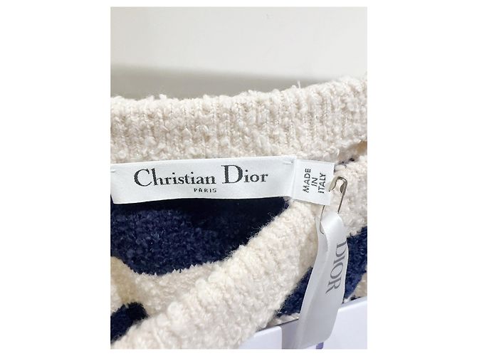 Top Dior de algodón con bordado de abeja Multicolor - vista 2