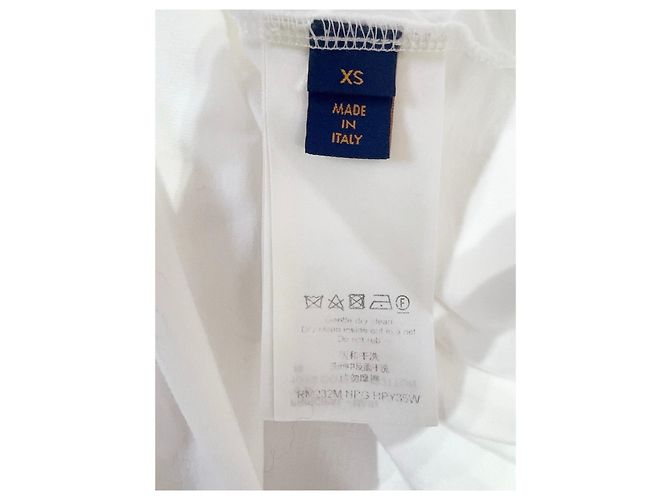 Top Louis Vuitton in cotone con logo di perline Multicolore - vista 6