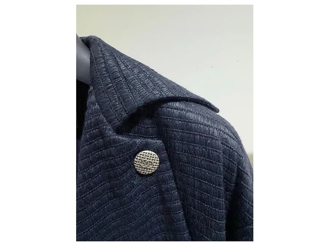 Abrigo Chanel de tweed Multicolor - vista 2