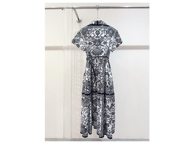 Dior Kleid aus Seide mehrfarbig Mehrfarben - Ansicht 3