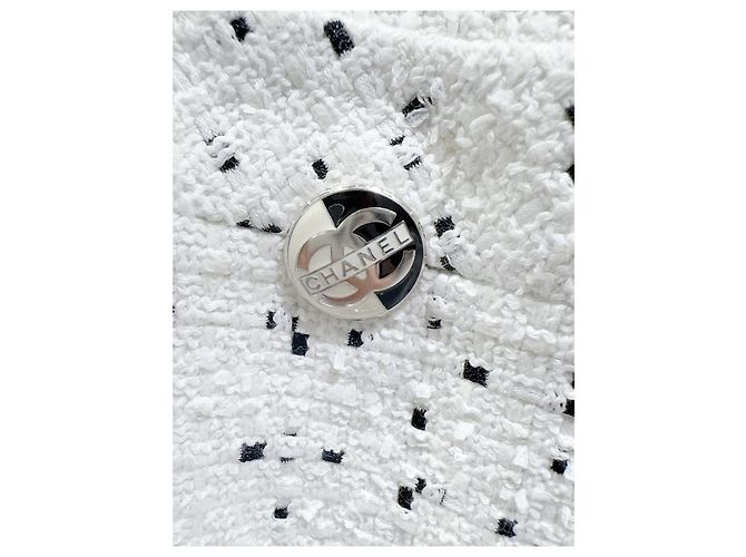 Chaqueta Chanel 17P de tweed Multicolor - vista 2