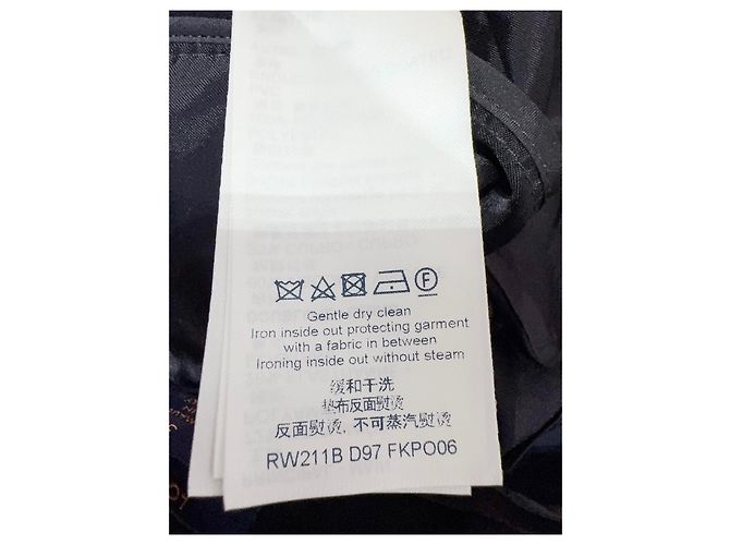 Pantalones Louis Vuitton Monogram de algodón negro Multicolor - vista 7