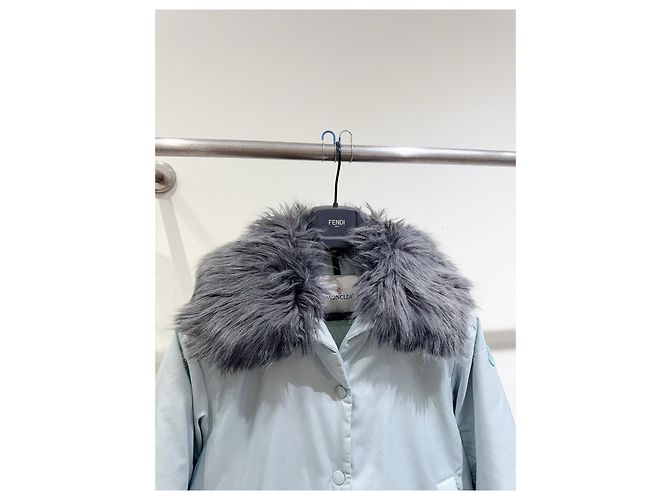 Moncler Down Jacket with Detachable Fur Collar Multiple colors - view 3