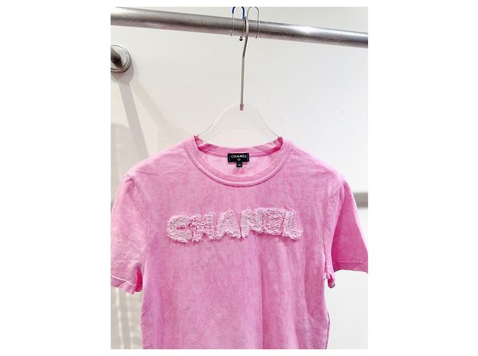 Top Chanel de Tweed con Manga Corta Multicolor - vista 2