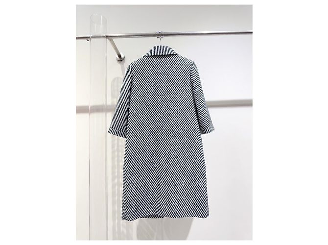 Cappotto Chanel Multicolore in Cotone - vista 2