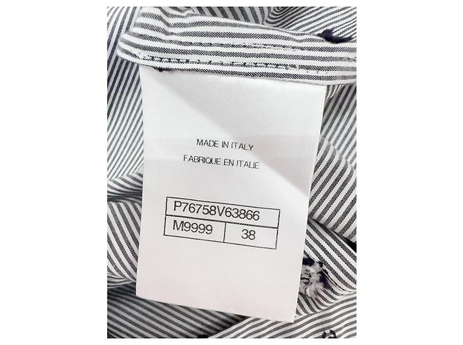 Top Chanel de Tweed con Botones de Cristal Multicolor - vista 6