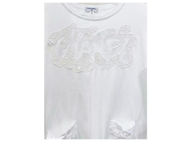 Top Chanel de Tweed de manga corta Multicolor - vista 3
