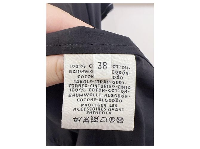 Top Hermès de algodón estilo capa Multicolor - vista 4