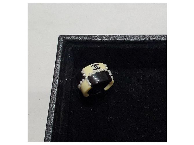 Anelli Chanel in Plastica Multicolore - vista 2