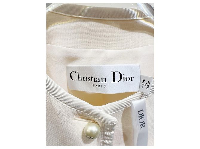 Dior Wool Jacket with CD Pearl Button Multiple colors - view 2