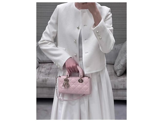 Dior Wool Jacket with CD Pearl Button Multiple colors - view 6