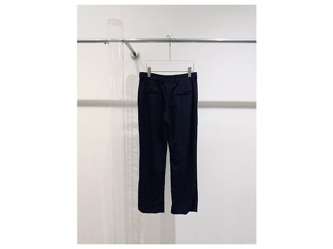 Pantalones Prada Negros de Algodón Talla 38 Multicolor - vista 3