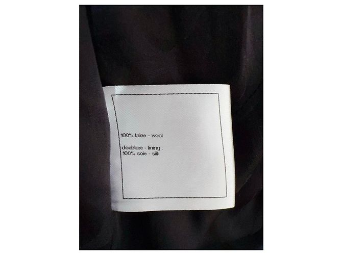 Abrigo Chanel de tweed negro Multicolor - vista 5