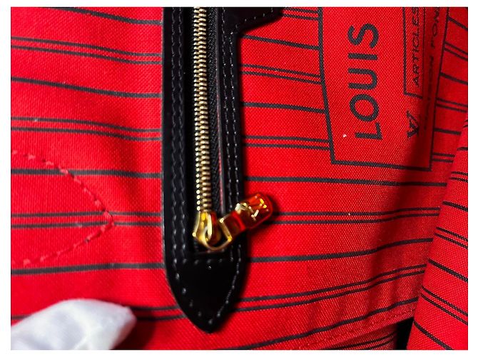 Louis Vuitton Neverfull MM Monogram Kabuki Edición Limitada Castaño Multicolor Monograma - vista 7