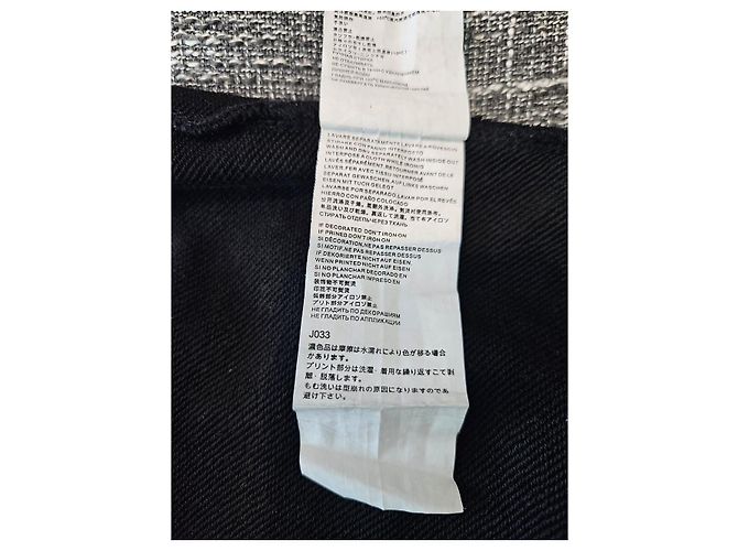 Maison Martin Margiela Maison Margiela Sudadera con Capucha de Algodón Negro Estampado Numérico - vista 9