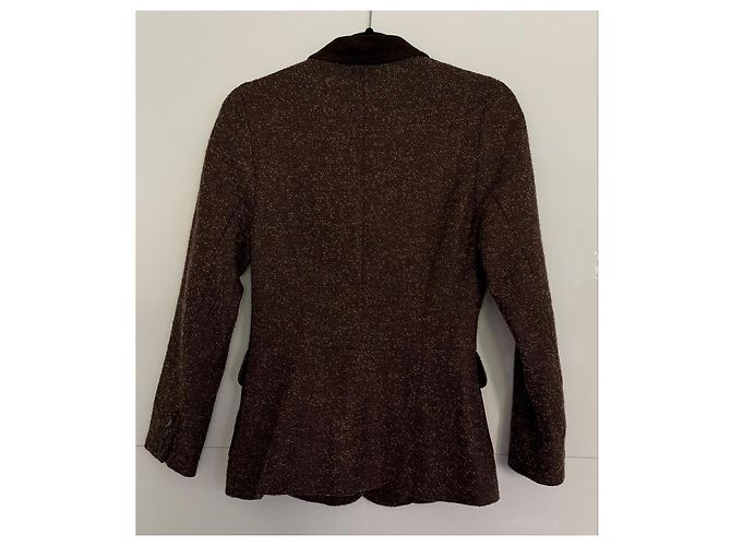 Gucci Runway Blazer 1994 Fall/Winter Castaño - vista 4