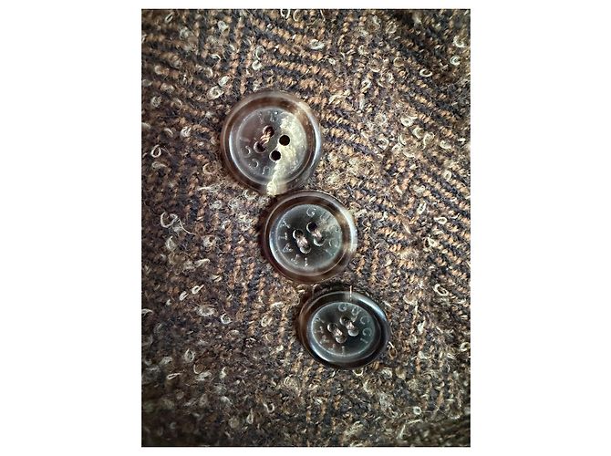 Gucci Runway Blazer 1994 Fall/Winter Castaño - vista 5