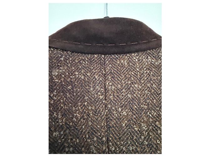 Gucci Runway Blazer 1994 Fall/Winter Castaño - vista 6