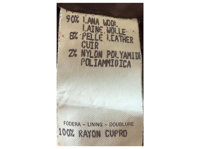 Gucci Runway Blazer 1994 Fall/Winter Castaño - vista 9
