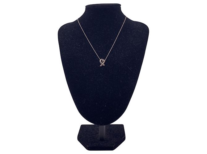 Tiffany & Co Collana Loving Heart in argento sterling Paloma Picasso - vista 2