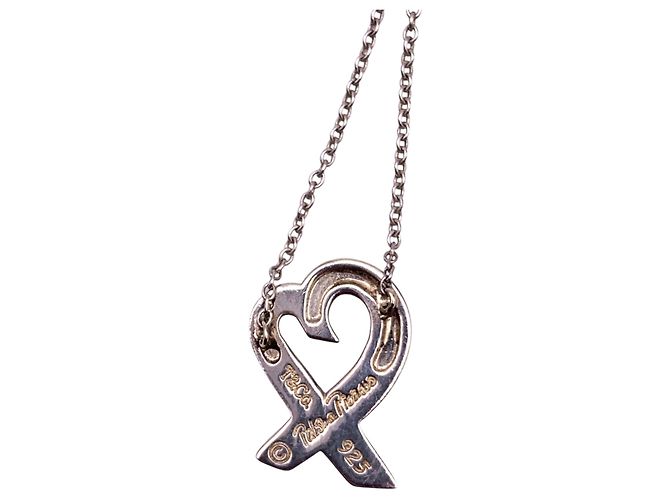 Tiffany & Co Collana Loving Heart in argento sterling Paloma Picasso - vista 4