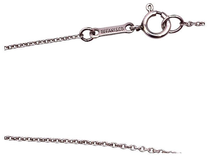 Tiffany & Co Collana Cuore Aperto Elsa Peretti in Argento Sterling - vista 5